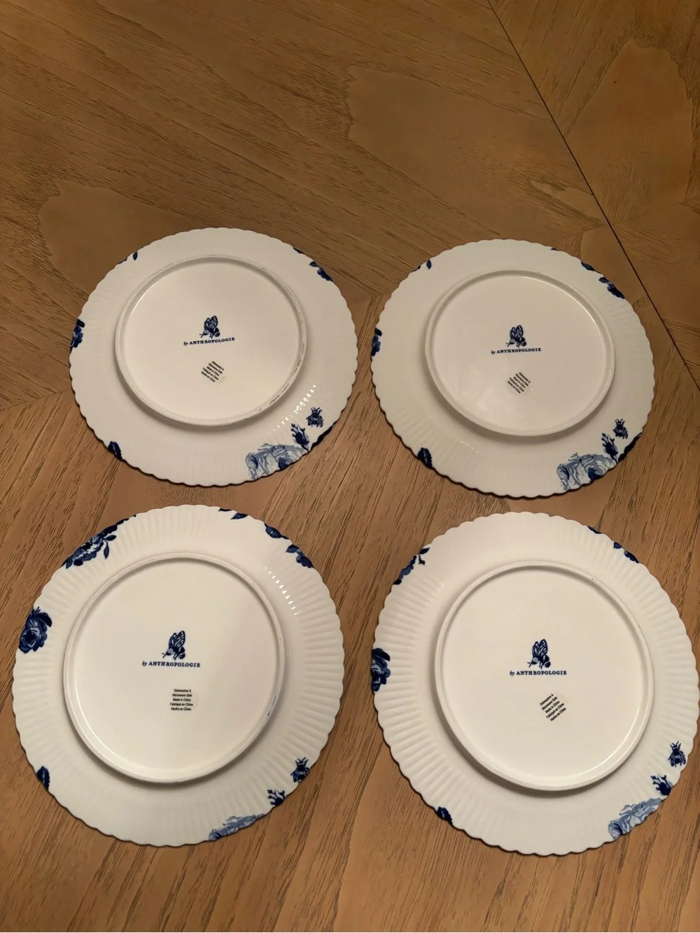 Anthropologie set four